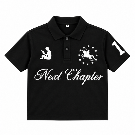 Chapter 1 Short Sleeve Polo (Black)