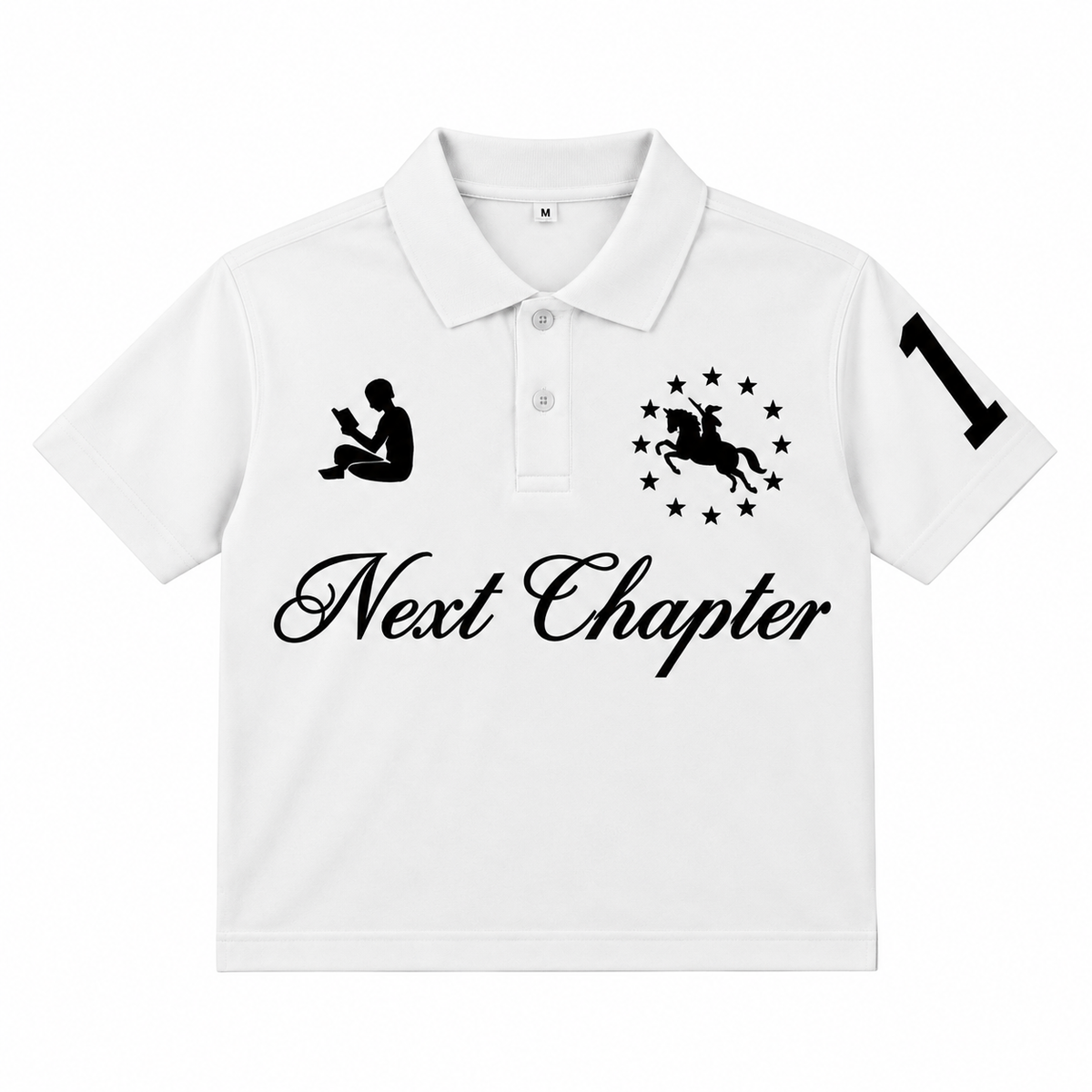 Chapter 1 Short Sleeve Polo (White)