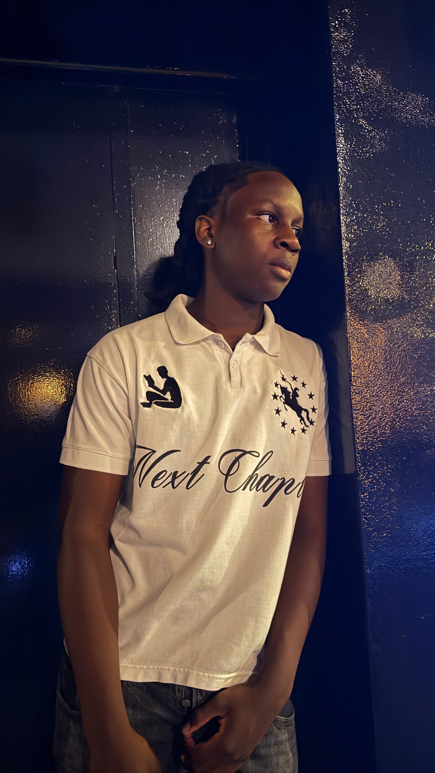 Chapter 1 Short Sleeve Polo (White)